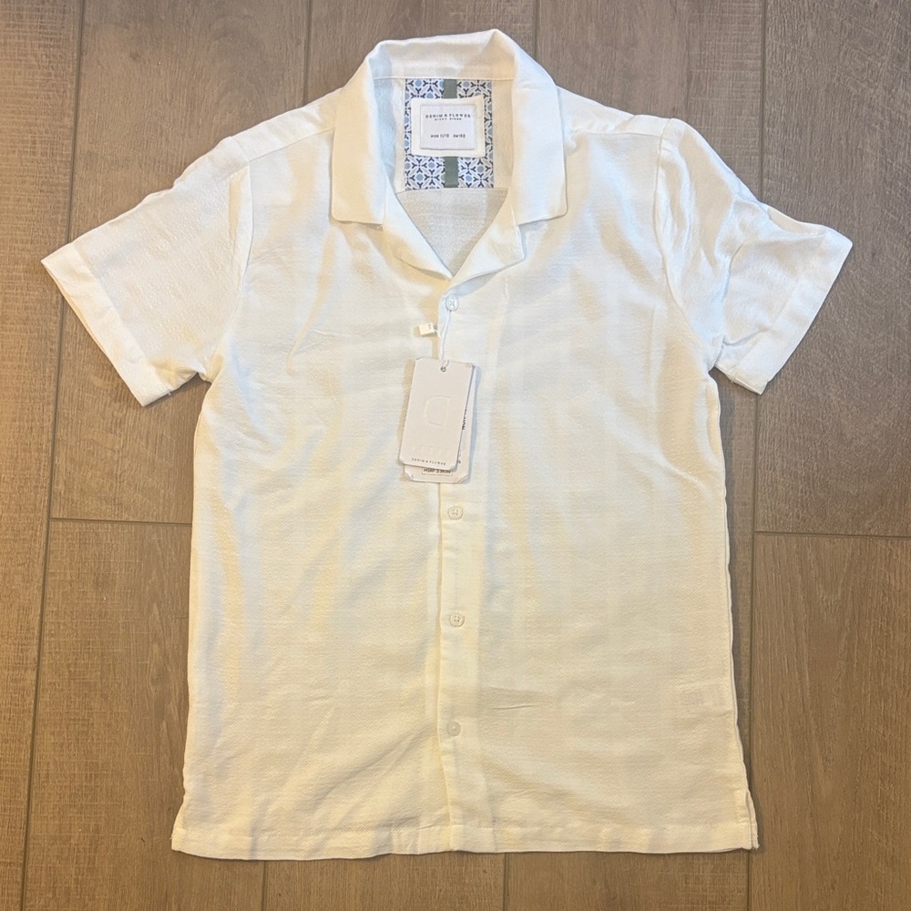 NWT Denim and Flower button down shirt